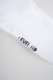 Nogavice, high rise, bela