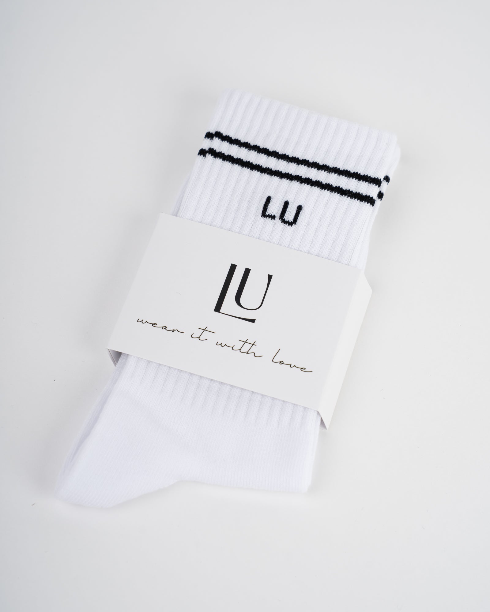 Socks High raise with stripes