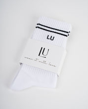 Socks High raise with stripes