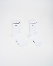 Socks High raise with purple stripes