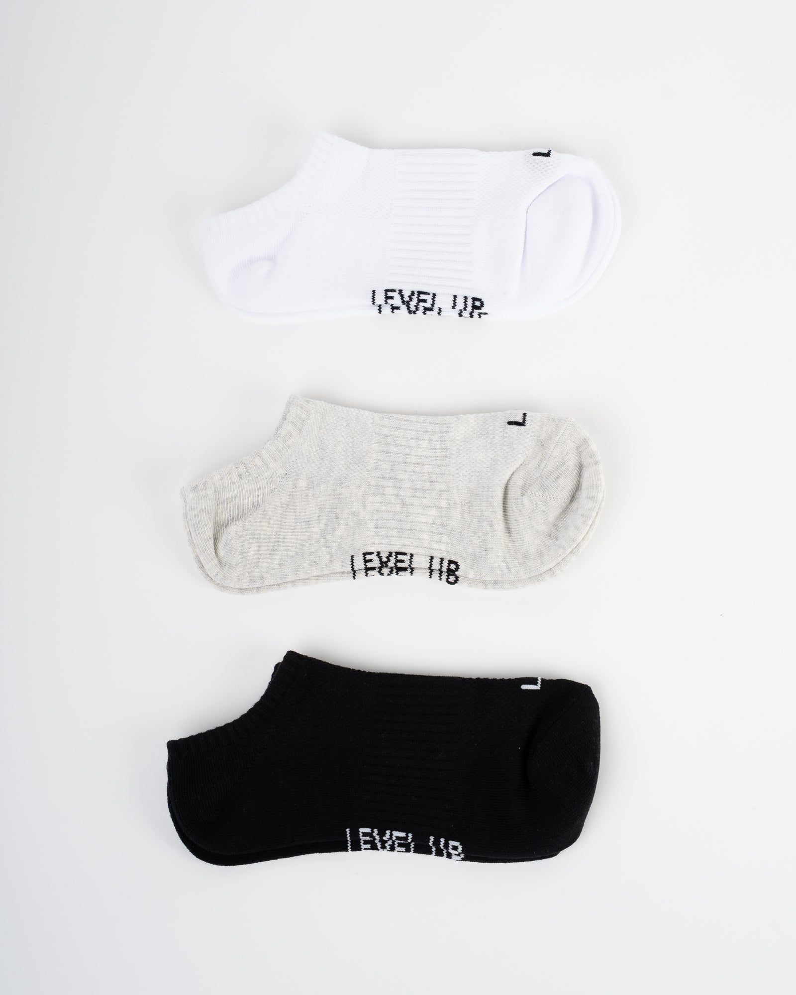 Nogavice, low cut, siva