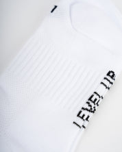 Nogavice, low cut, bela