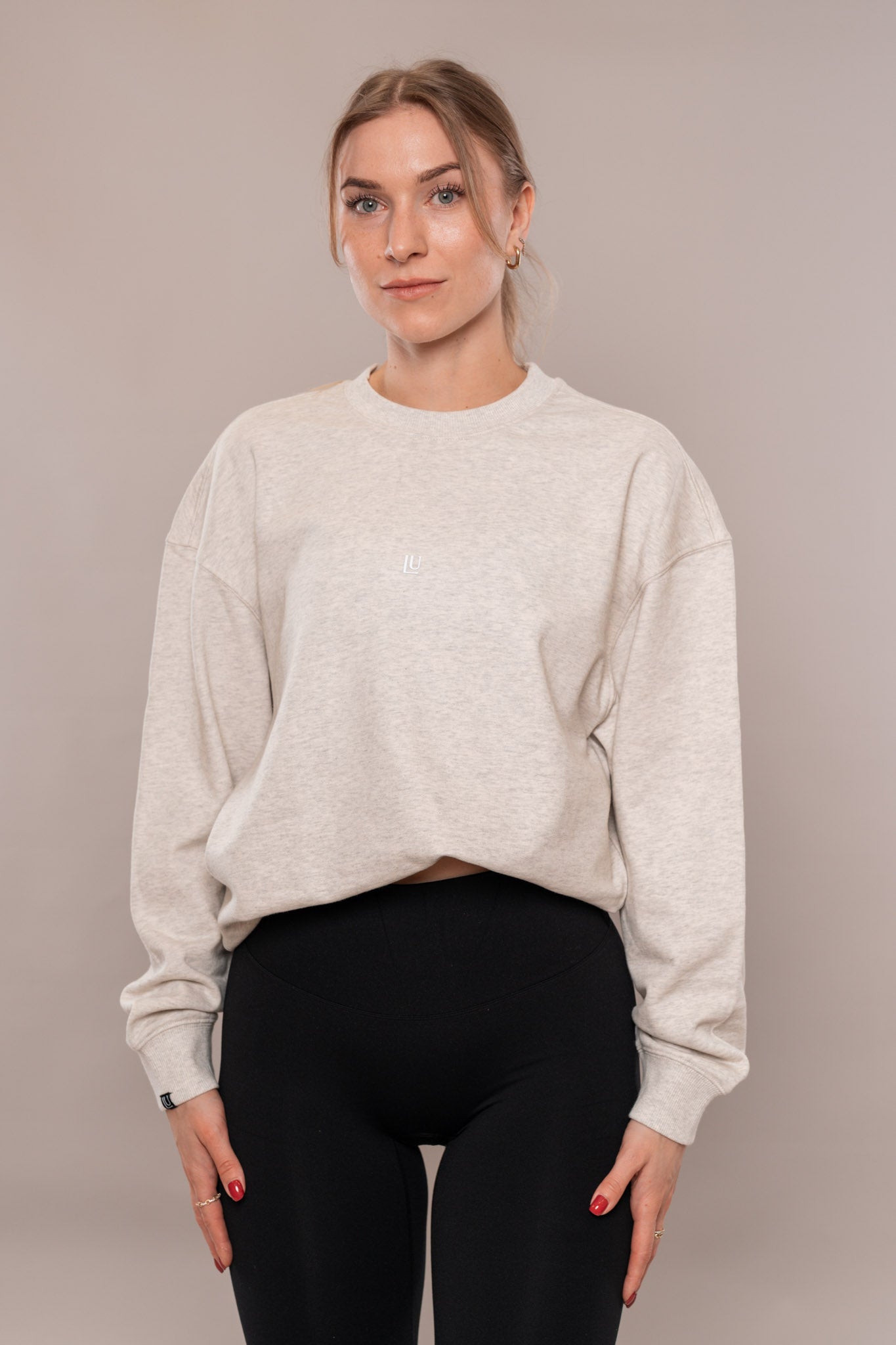 Oversize Hoodie Soft grey