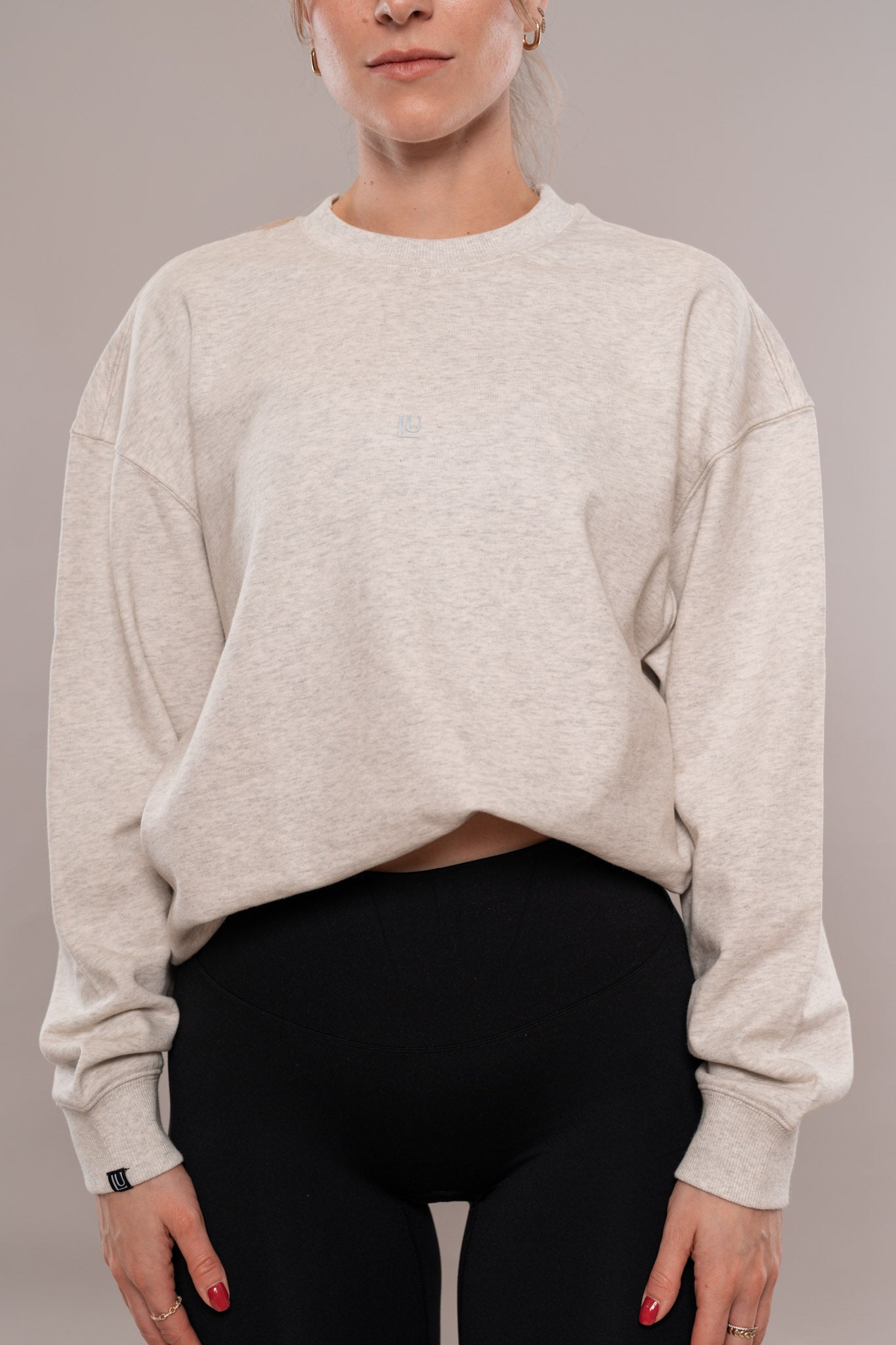 Oversize Hoodie Soft grey