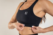 Level Up Sculpt Sports Bra Noir