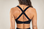 Level Up Sculpt Sports Bra Noir