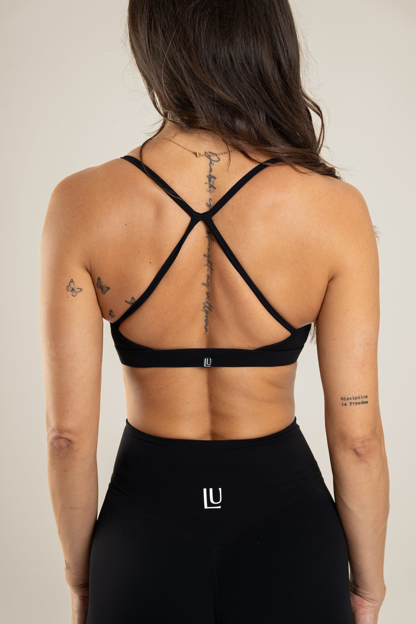 Level Up Slim Sports Bra Noir