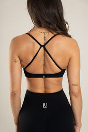 Level Up Slim Sports Bra Noir