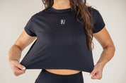 Timeless Crop T-shirt Black