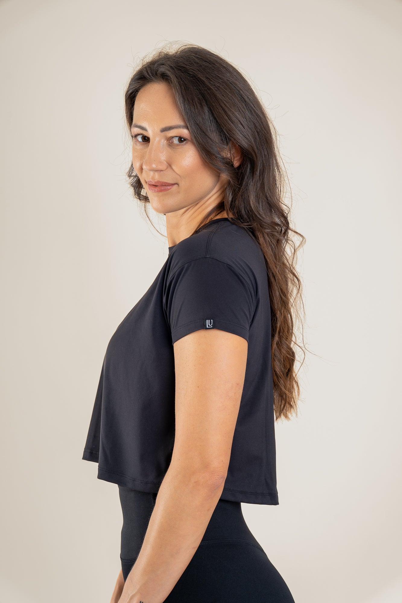 Timeless Crop T-shirt Black