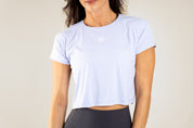 Timeless Crop T-shirt Soft lilac