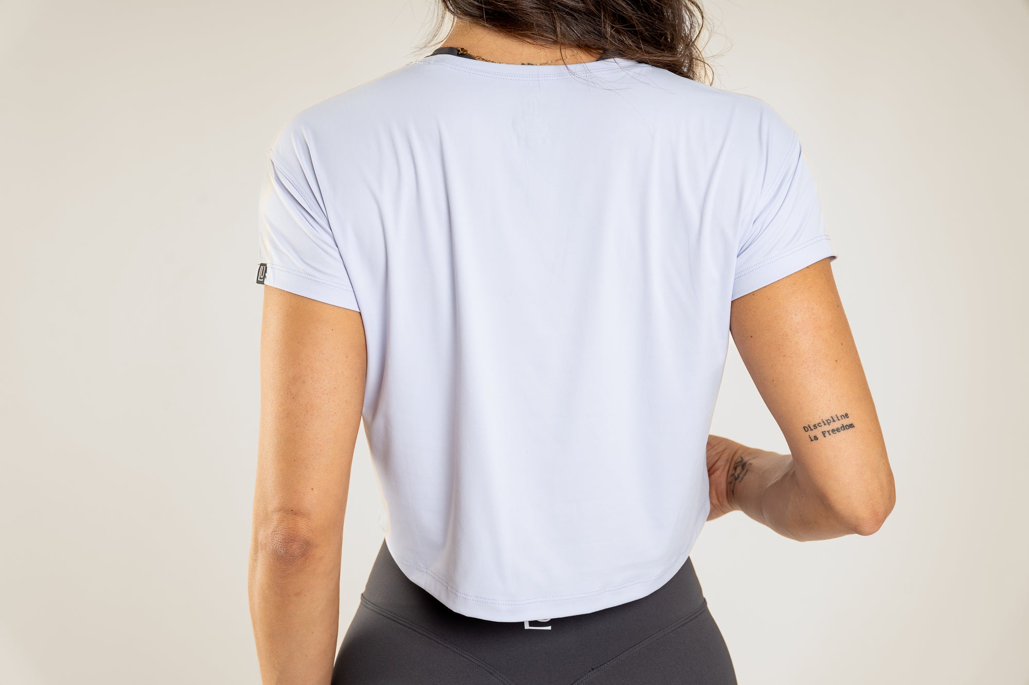 Timeless Crop T-shirt Soft lilac