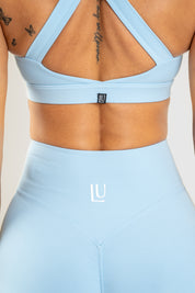 Level Up SCULPT športni modrc, sky blue