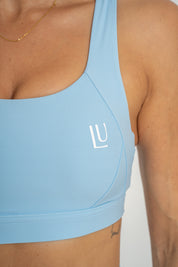 Level Up SCULPT športni modrc, sky blue