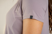 Timeless Crop T-shirt Dusty violet