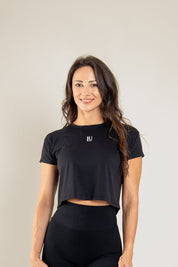 Timeless Crop T-shirt Black