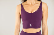 Timeless Sports Bra Velvet plum