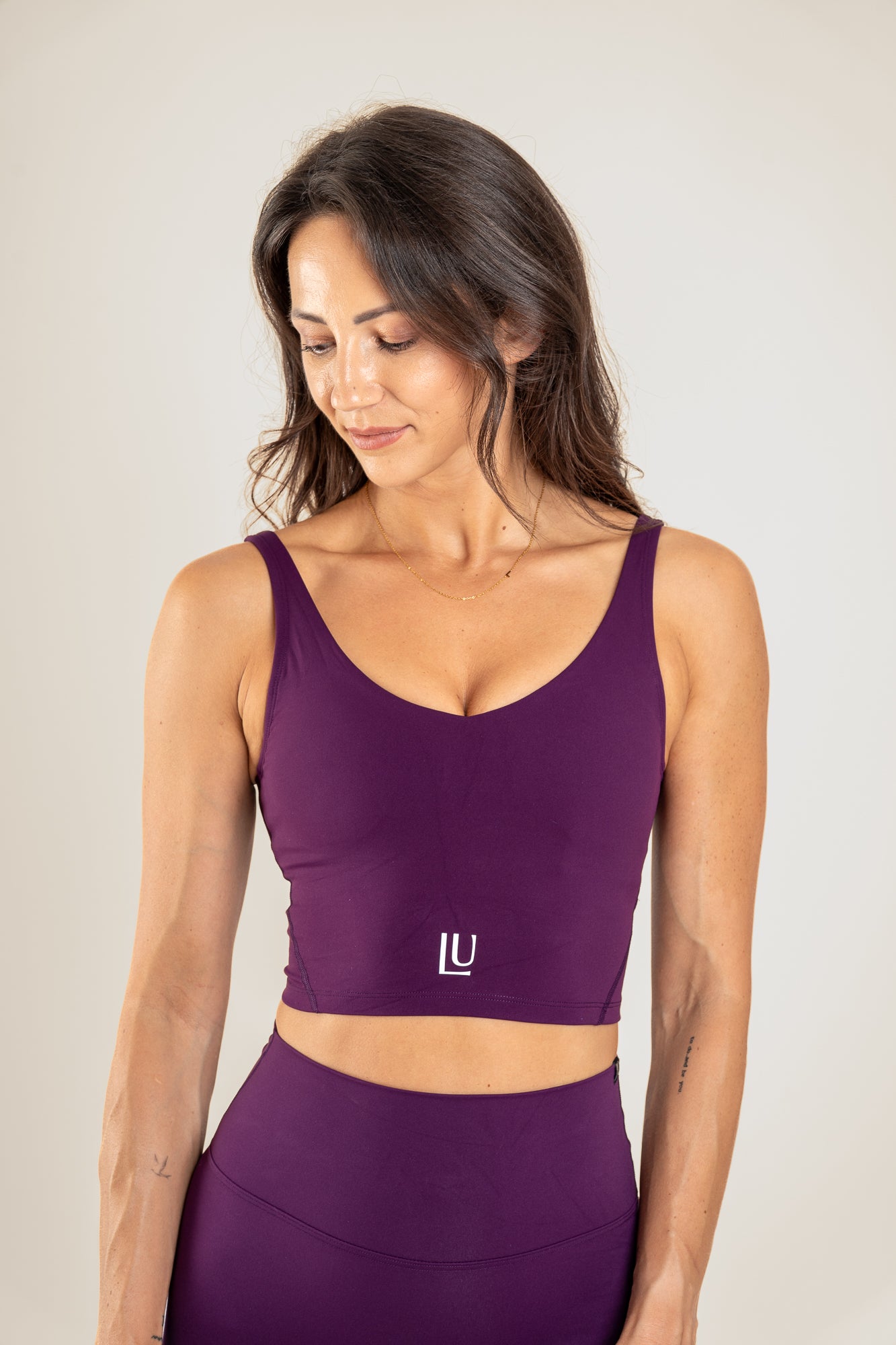 Timeless športni modrc, velvet plum