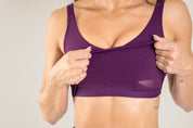 Timeless Sports Bra Velvet plum