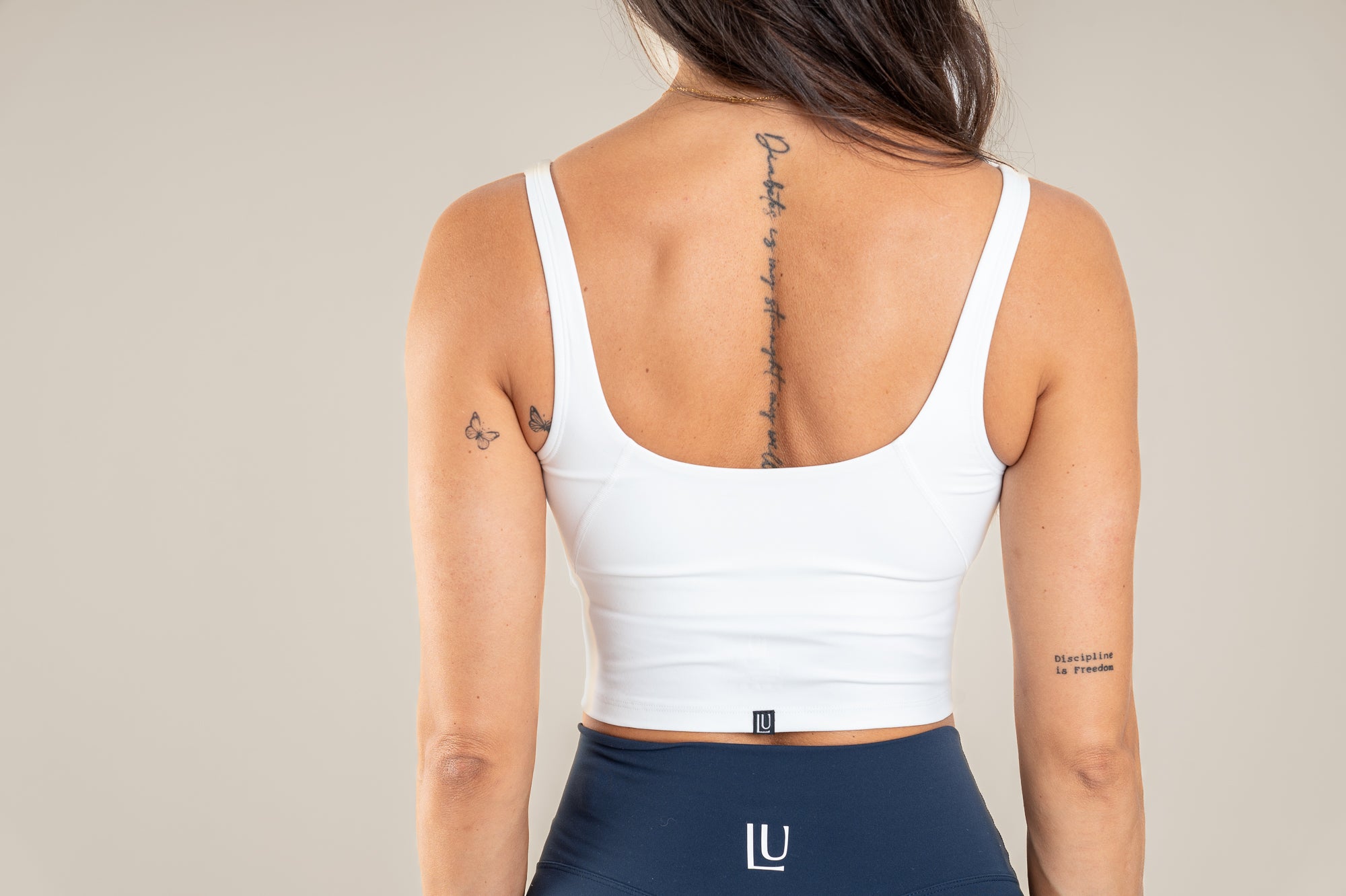 Timeless športni modrc, white