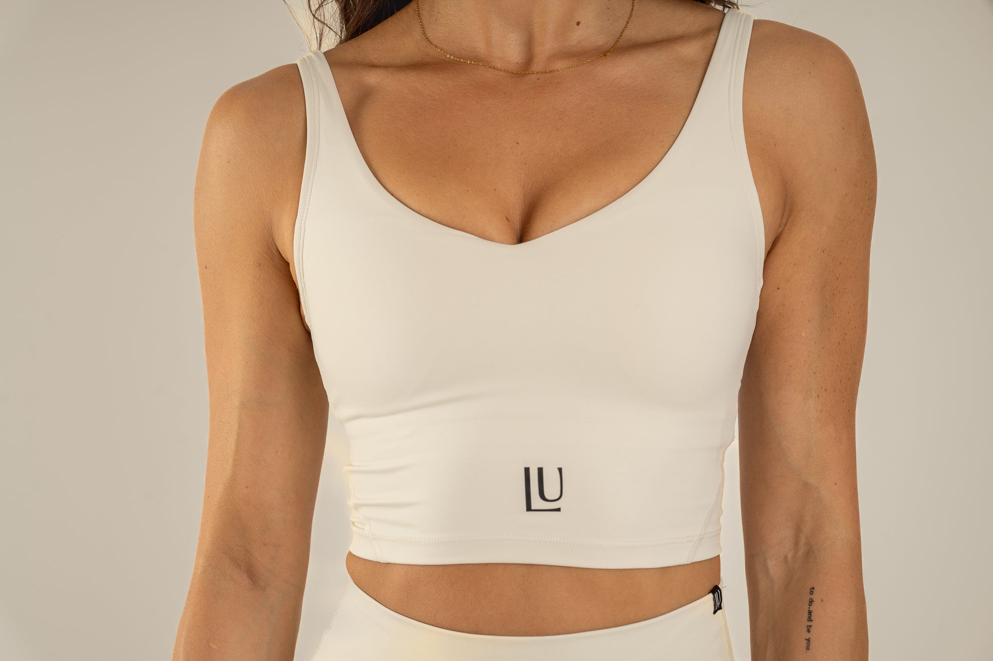 Timeless Sports Bra Vanilla latte