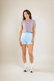 Timeless Crop T-shirt Dusty violet