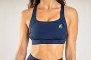 Level Up Sculpt Sports Bra Midnight blue