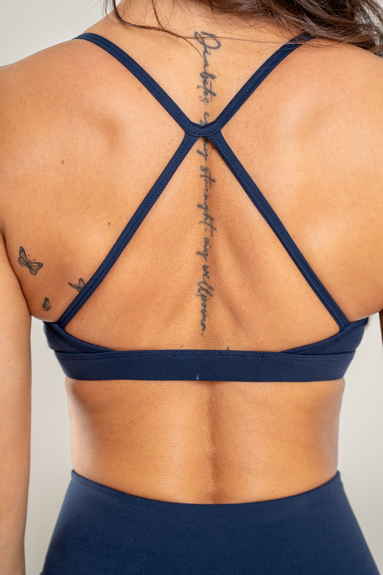 Level Up SLIM športni modrc, midnight blue