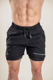 Lift Up kratke hlače 2v1, črna