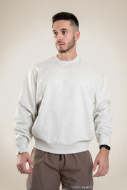 Lift Up Oversize Hoodie Soft grey
