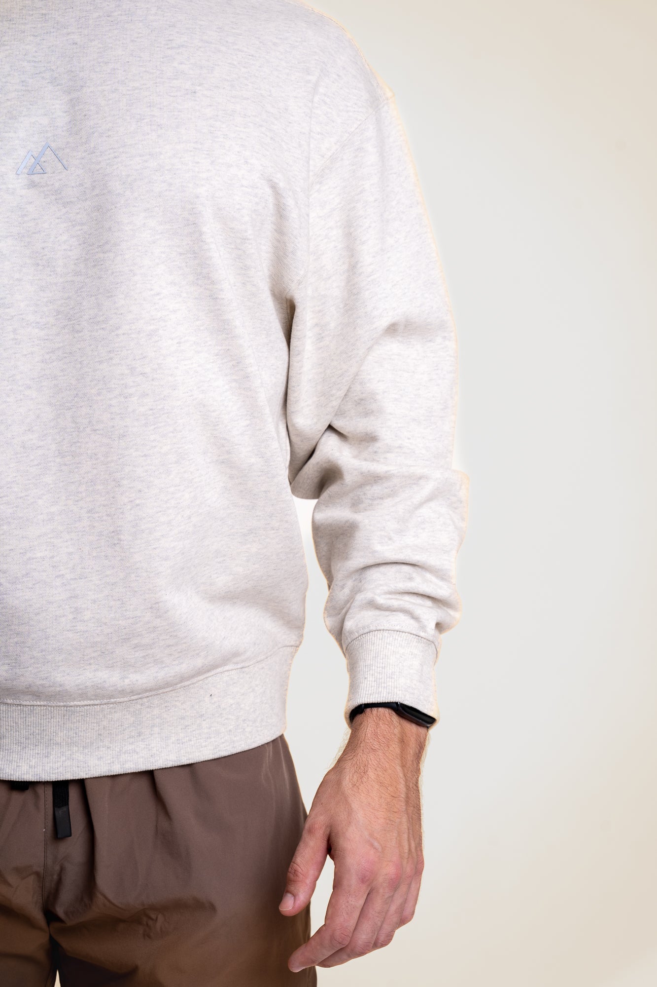 Lift Up Oversize Hoodie Soft grey