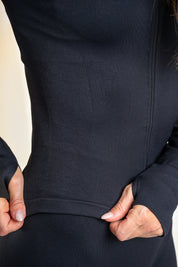 Lift Up Jacket Black