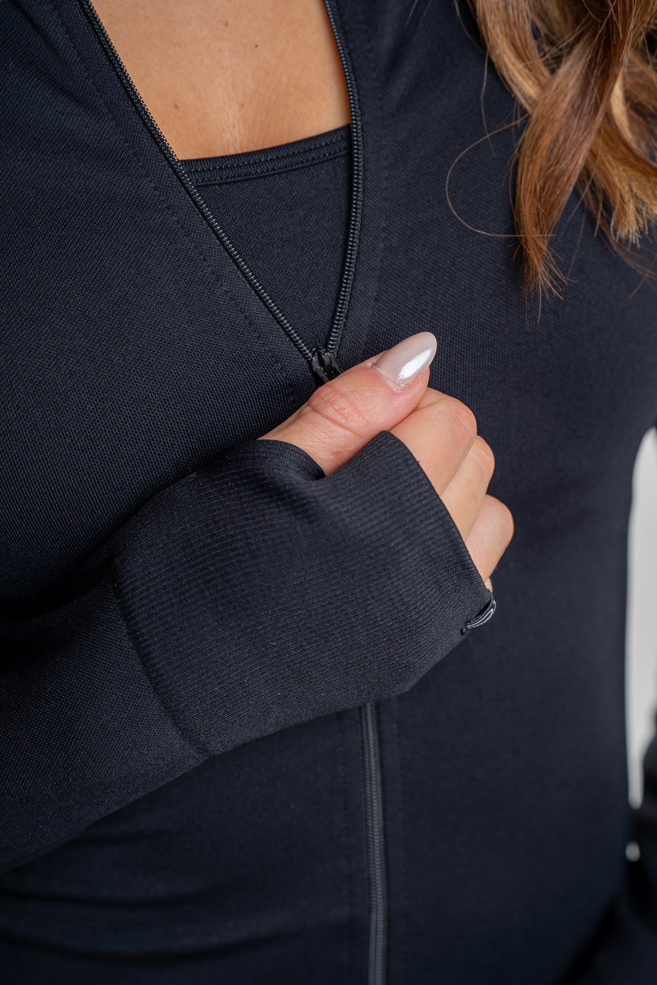 Lift Up Jacket Black