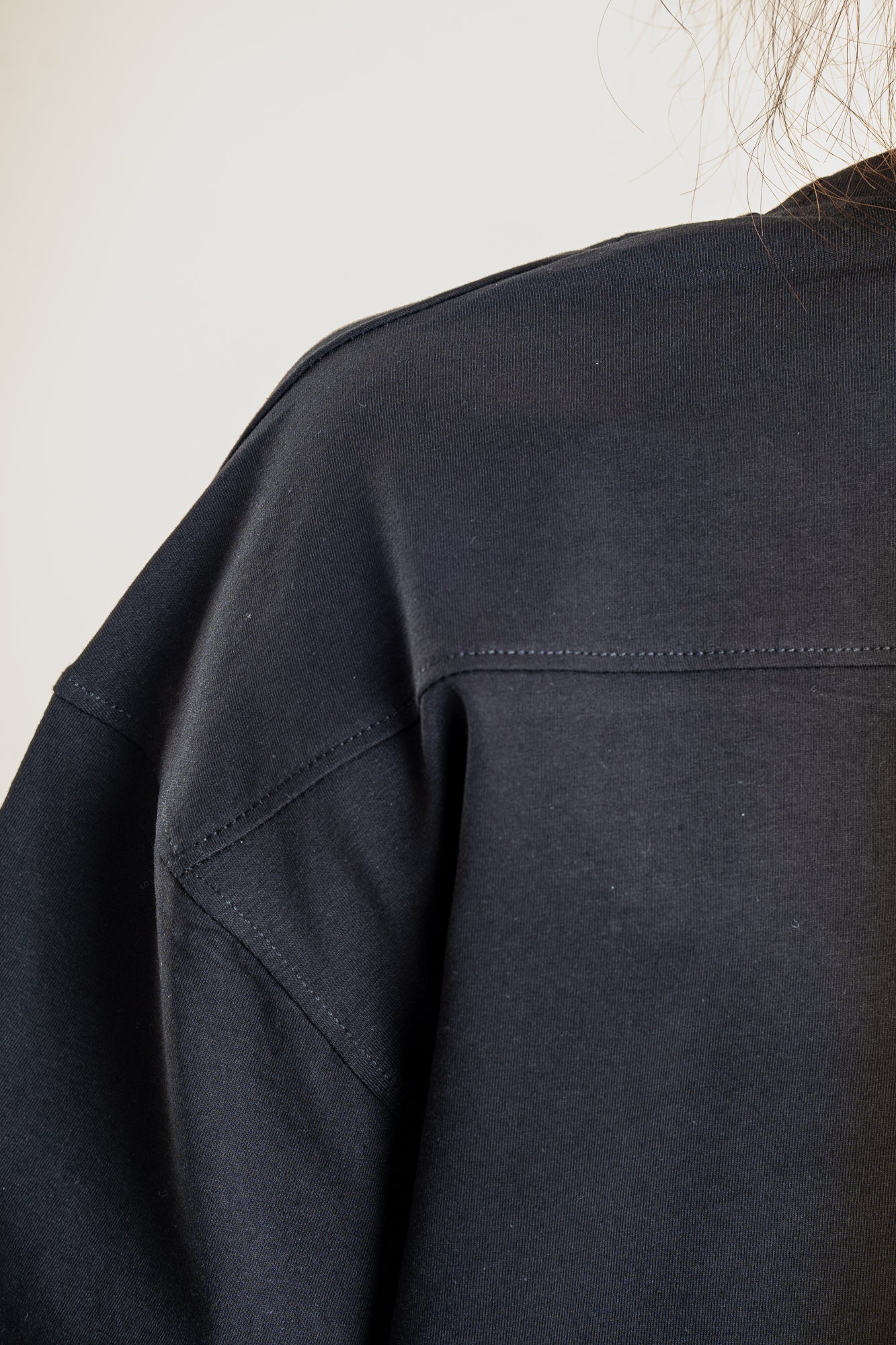 Lift Up oversize majica, črna