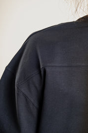 Lift Up oversize majica, črna