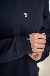 Lift Up oversize pulover, črna