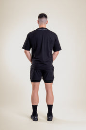 Lift Up oversize majica, črna