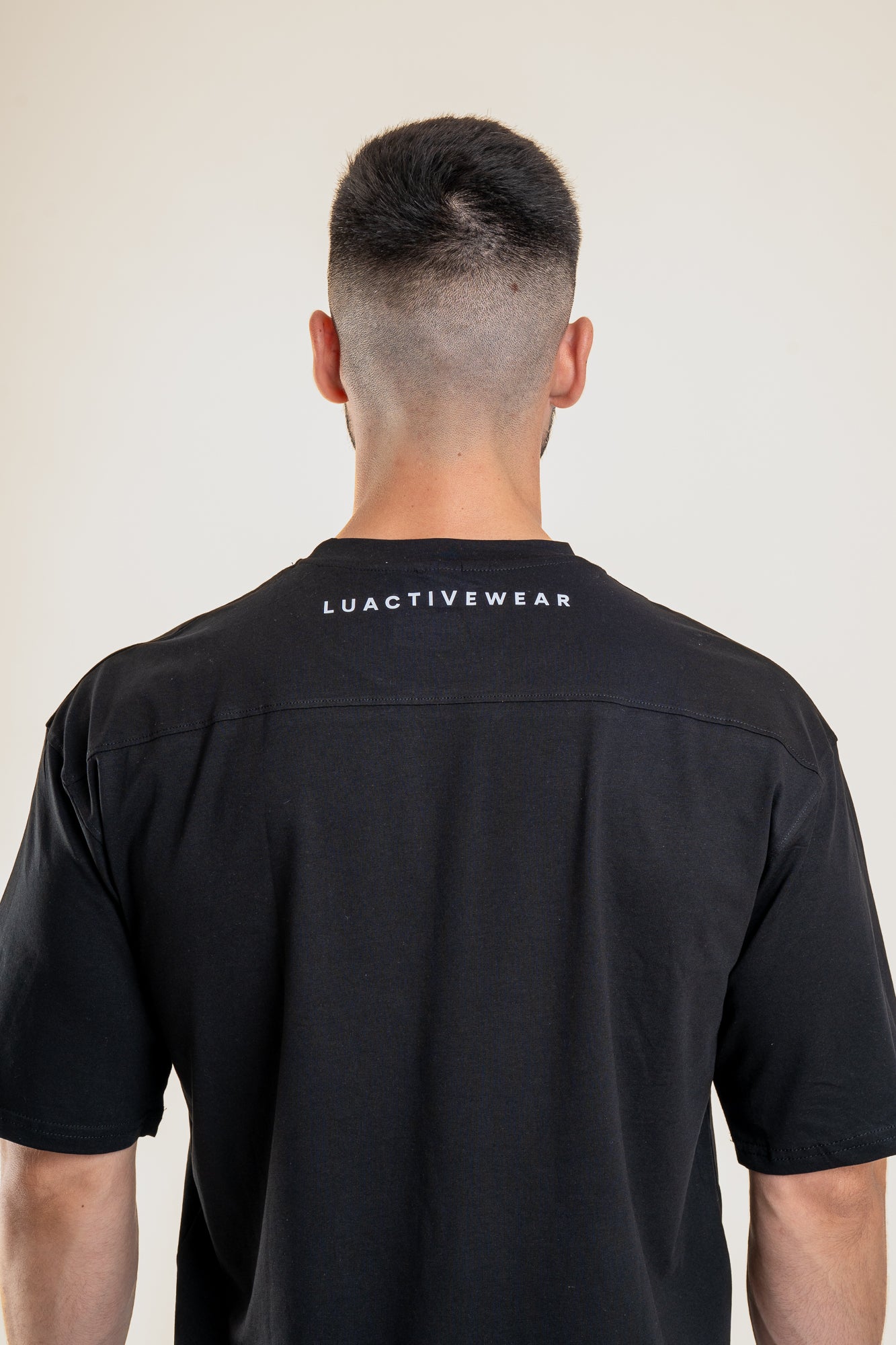 Lift Up oversize majica, črna