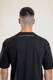 Lift Up oversize majica, črna