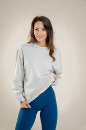 Lift Up Oversize Hoodie Soft grey