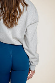 Lift Up Oversize Hoodie Soft grey