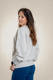 Lift Up Oversize Hoodie Soft grey