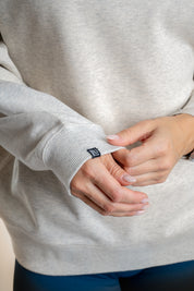 Lift Up Oversize Hoodie Soft grey