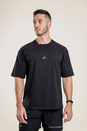 Lift Up oversize majica, črna