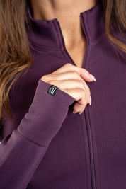 Lift Up jacket, power plum