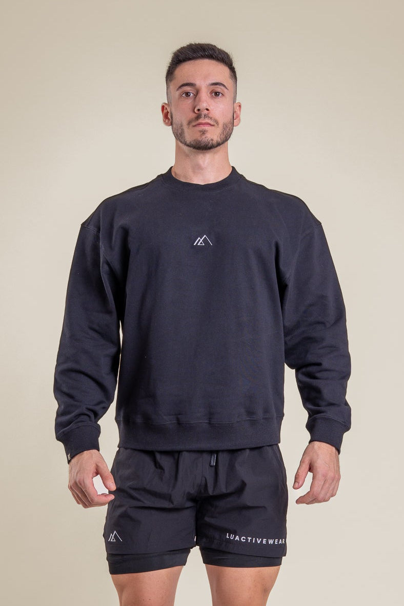 Lift Up Oversize Hoodie Black
