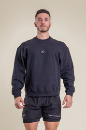 Lift Up Oversize Hoodie Black