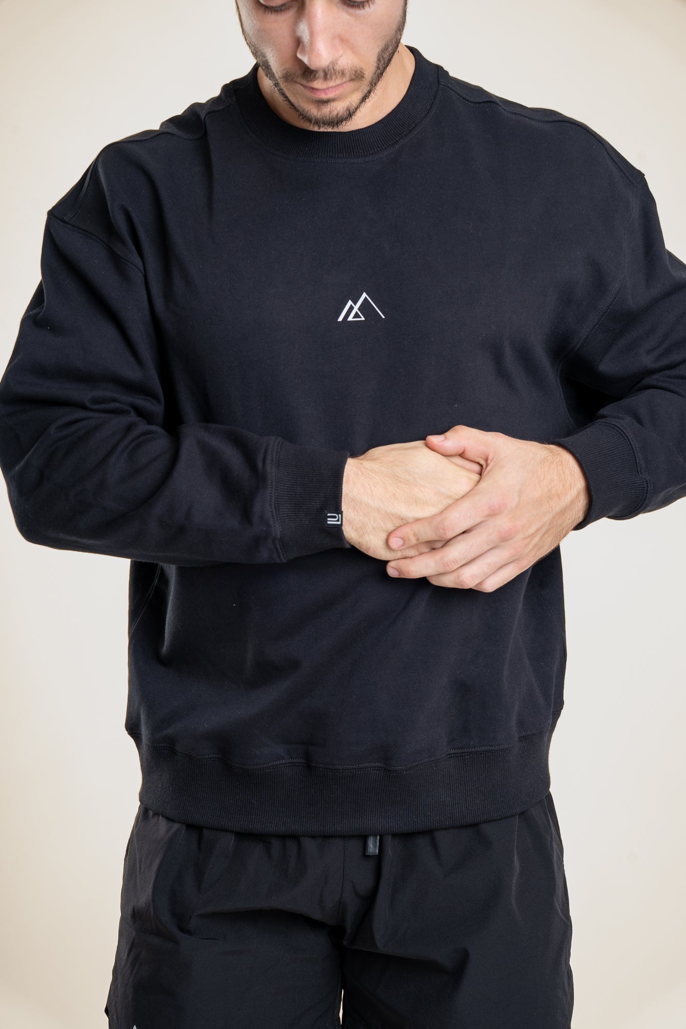 Lift Up Oversize Hoodie Black