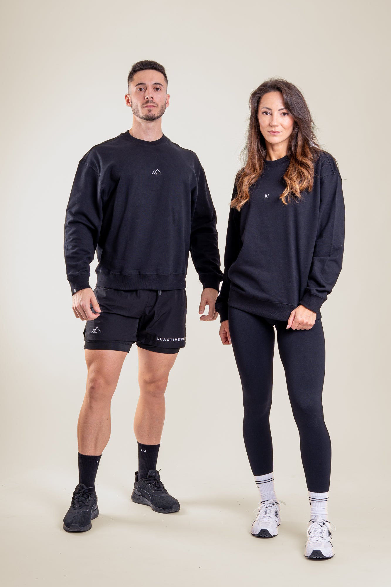 Lift Up Oversize Hoodie Black