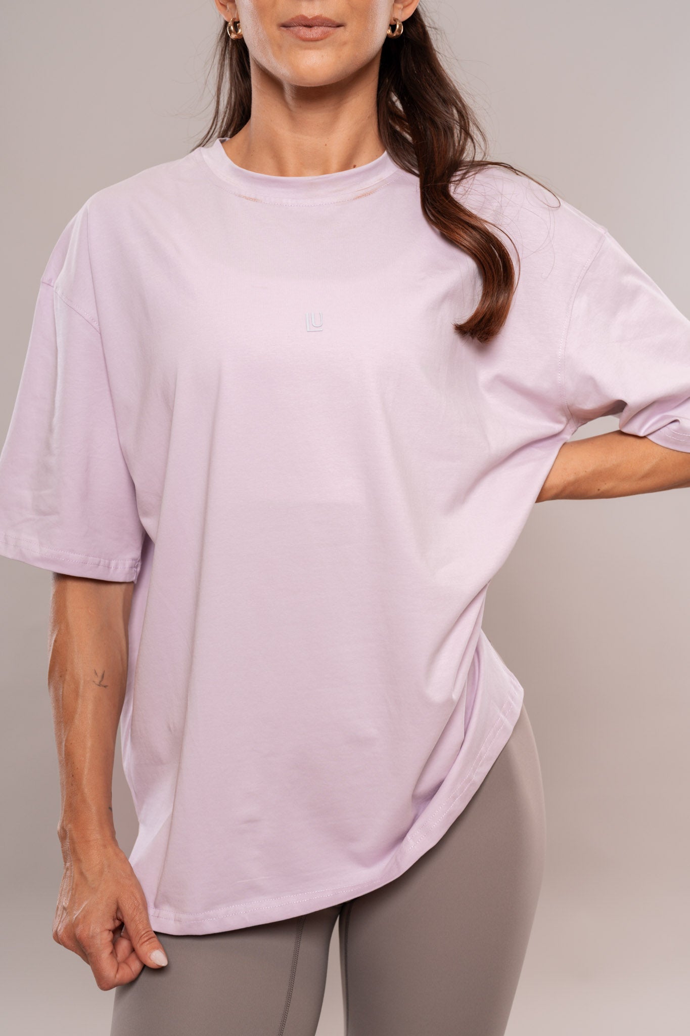 Oversize T-Shirt Pastel Lavender